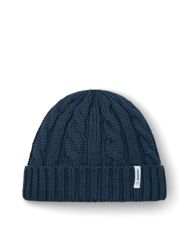 Eisbär Alba UNI Strickmütze dunkelblau