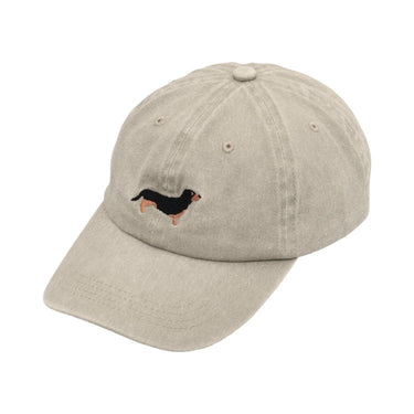 Basecap Dackel beige - fiebig - hutwelt