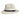Fedora Panama Bogart Lederband weiß - faustmann GERMANY - hutwelt