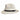 Fedora Panama Bogart Lederband weiß - faustmann GERMANY - hutwelt