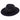 Traveller Raffia Crochet schwarz - fiebig - hutwelt