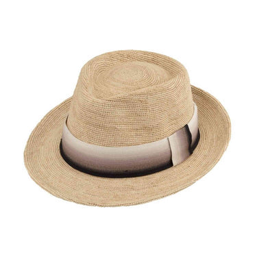Trilby Raffia Crochet - fiebig - hutwelt