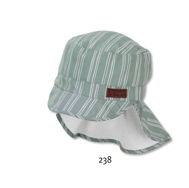 Sterntaler Schirmmütze Cap mit Nackenschutz Stripes - Sterntaler® - hutwelt