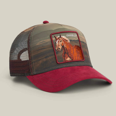 Goorin Bros Trucker Cap Stallion in the Element Crush