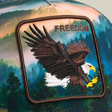 Goorin Bros Trucker Cap Eagle in the Element ground