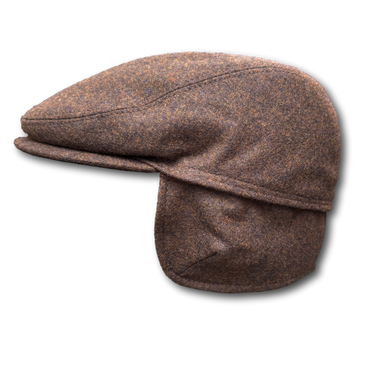 Bullani sports hat checked with ear flaps