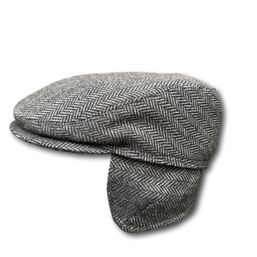 Bullani sports hat checked with ear flaps