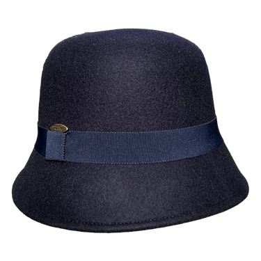 Bronté Cloche Hat Lizzy marine