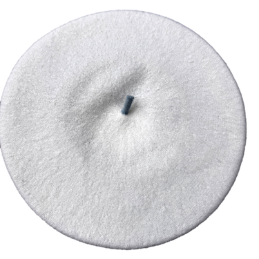 Baskenmütze Lily mit farbigem Abschluss