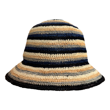 Raffia Glocke Crochet Stripes
