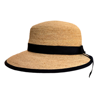 Raffia Schute mit Band