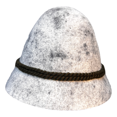 Gray traditional hat