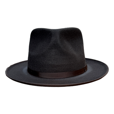 Herrenhut Alfie Fedora schwarz