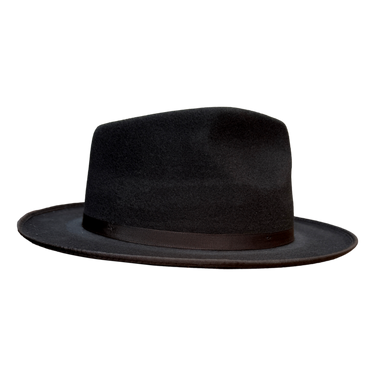 Herrenhut Alfie Fedora schwarz