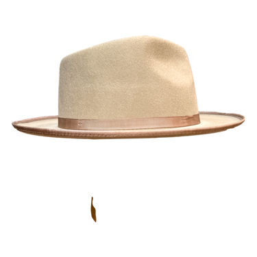Herrenhut Wolle Alfie Fedora sand