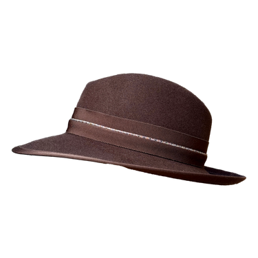 Mayser Sabine Kaschmir Fedora braun