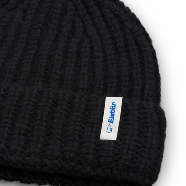 Eisbär Sibo Strickmütze schwarz