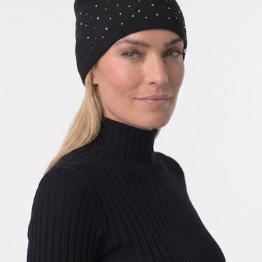 Eisbär Nesta Oversize Crystal Mütze schwarz