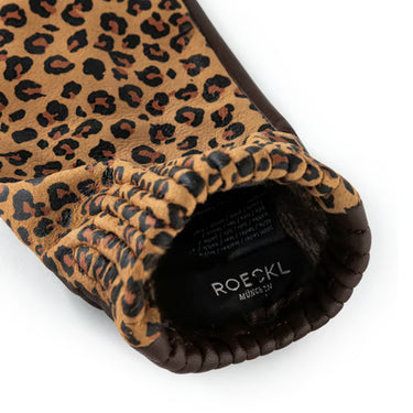 Roeckl Lederhandschuhe Serengeti Touch Leopardenmuster