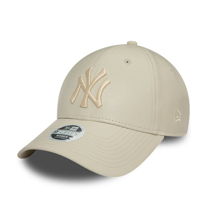 New Era New York Yankees Faux Leather WMNS 9FORTY New Era hutwelt