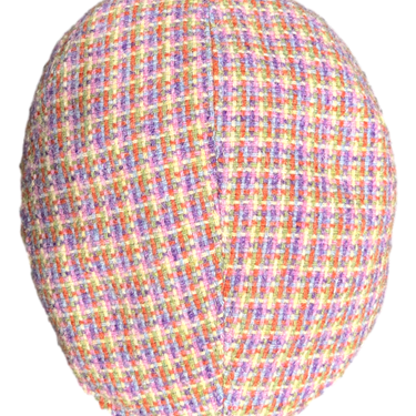 Bullani flat cap check Harris Tweed