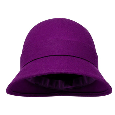 Bronté Cloche Hat Sophia fuchsia
