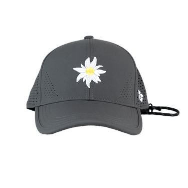 Bavarian Caps Edelweiß Outdoor Cap v2 dunkelgrau