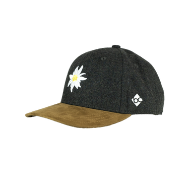 Bavarian Caps Edelweiß Klassik halfcurfed Baseball Cap