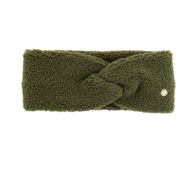 Bavarian Caps Sherpa-Stirnbandl Edelweiß oliv