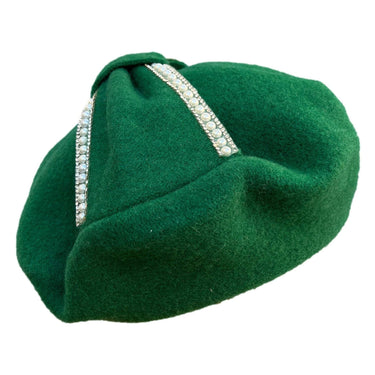 Baskenmütze Glitzerschleife - RABIONEK - hutwelt
