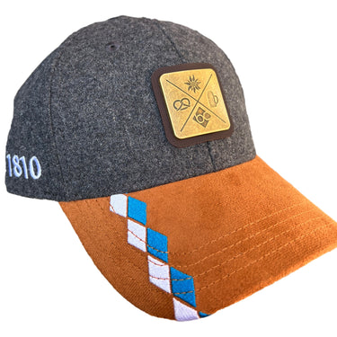 Bavarian Caps Curved Cap Kreizweis: Oktoberfest Edition dunkelgrau - Bavarian Caps - hutwelt
