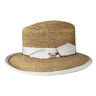 bedacht Raffia Fedora Courtney - bedacht - hutwelt