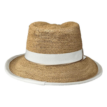 bedacht Raffia Fedora Courtney - bedacht - hutwelt