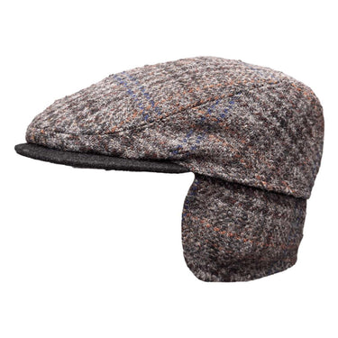 Bullani Sportmütze Harris Tweed Karo mit Ohrenklappen - Bullani - hutwelt