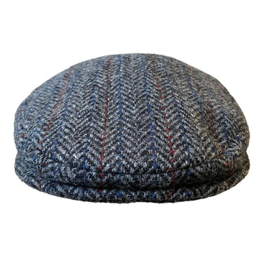 City Sport Cap Harris Tweed anthrazit - City Sport - hutwelt