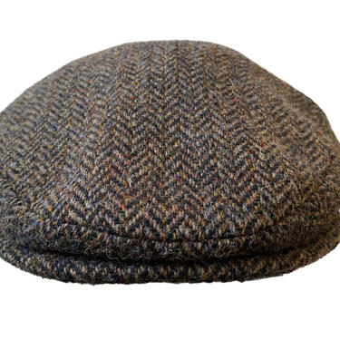 City Sport Cap Harris Tweed braun - City Sport - hutwelt
