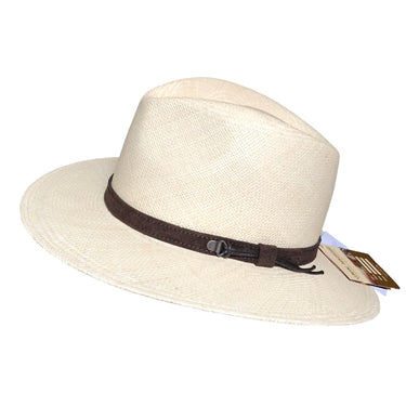 Citysport Fedora Panama Fashion Lederband natur - City Sport - hutwelt