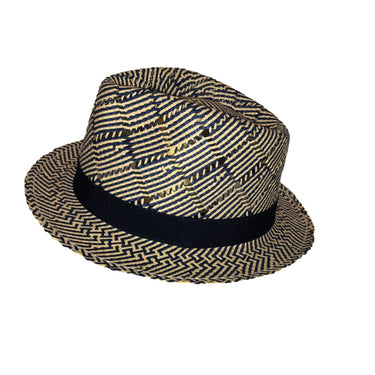 Citysport Trilby Charles blau/natur Strohhut - City Sport - hutwelt