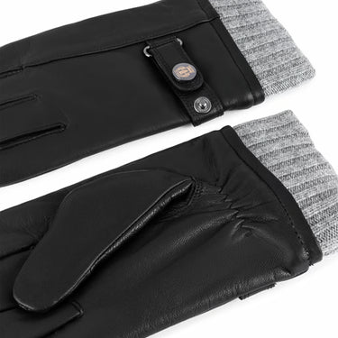 Roeckl Herren Lederhandschuh Schwarz Dahlen Touch
