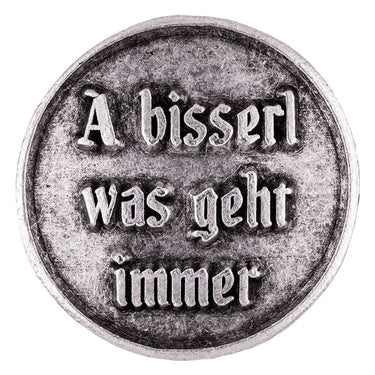 Gaudiknopf Tradition A bisserl was geht immer
