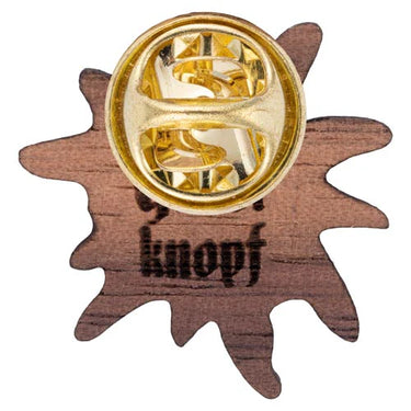 Gaudiknopf Edelweiß Holz Pin