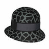 Glocke Animalprint Giraffe grau - hutwelt - hutwelt
