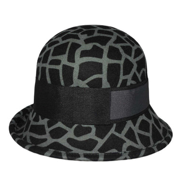 Glocke Animalprint Giraffe grau - hutwelt - hutwelt
