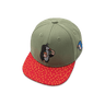 Koaa – Der kleine Maulwurf "Erdbeere" – Snapback green/red: 1 - 3 Years - koaa - hutwelt