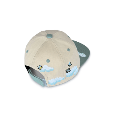 Koaa – Der kleine Maulwurf "Über den Wolken" – Snapback beige/blue - koaa - hutwelt