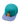 Koaa – Maus, Elefant & Ente "Die Crew" – Snapback turquoise/ - koaa - hutwelt