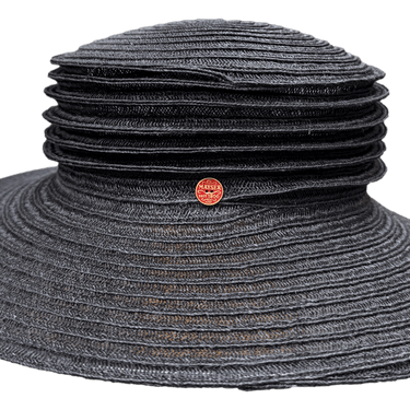Mayser Hanfstrohhut Kailey Packable schwarz - Mayser - hutwelt