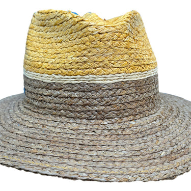 McBurn Raffia Fedora two tone - McBurn - hutwelt