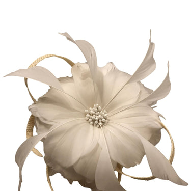 McBurn Sinamay Fascinator mit Federn - McBurn - hutwelt