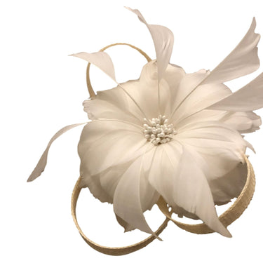 McBurn Sinamay Fascinator mit Federn - McBurn - hutwelt
